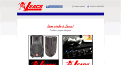 Desktop Screenshot of leacs.com.br